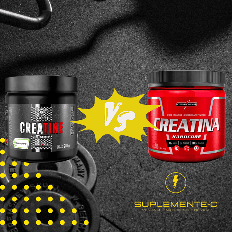 DIFERENÇAS ENTRE CREATINA MONOHIDRATADA E CREAPURE