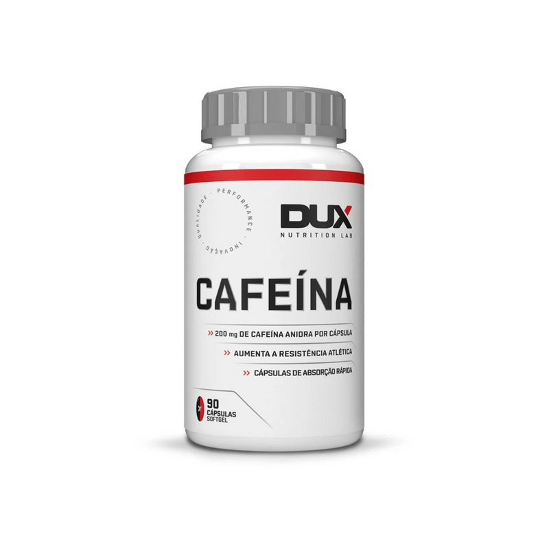 Cafeína 200mg Dux Nutrition 200mg - Termogênico 90 Cápsulas