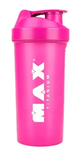 Coqueteleira Max Titanium Rosa 700ml