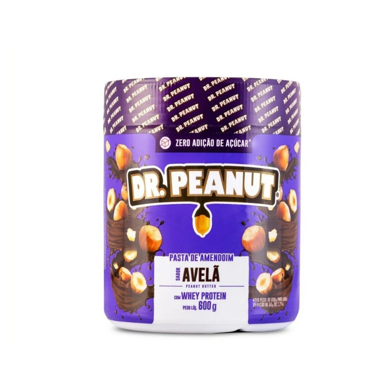 Pasta de amendoim Dr.Peanut sabor Avelã 600g