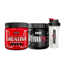 Kit Integralmedica Creatina 300g + Pré Treino Évora Pw 300g  Brinde Coqueteleira 700ml