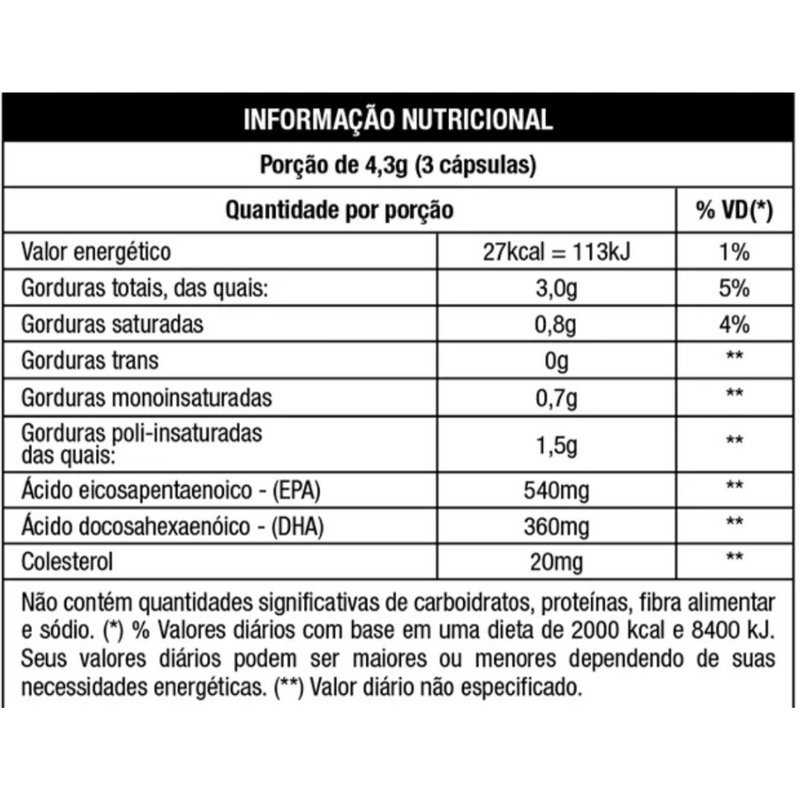 Ômega 3 Nutrata 90 Cápsulas