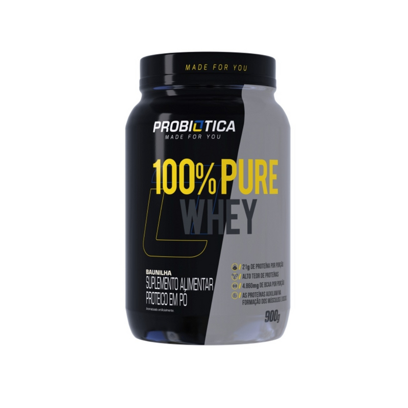 Whey 100% Puro Probiotica 900g
