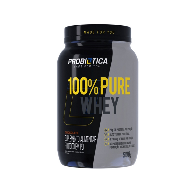 Whey 100% Puro Probiotica 900g