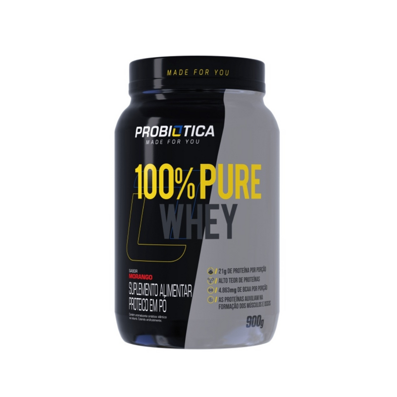 Whey 100% Puro Probiotica 900g