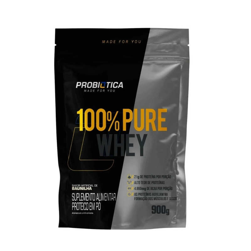 Whey 100% Probiotica Refil 900g