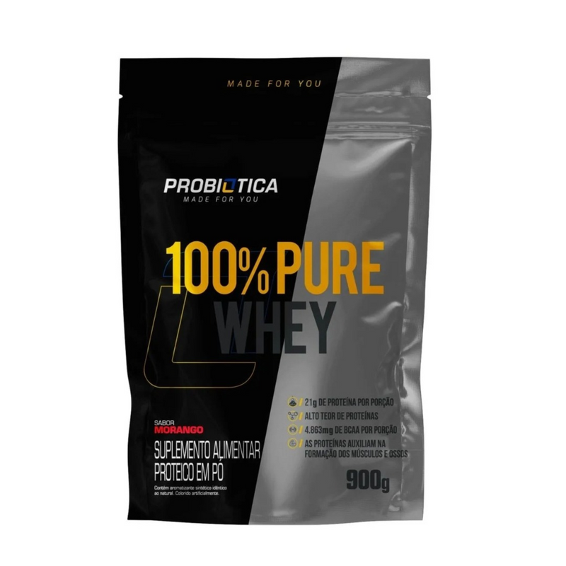 Whey 100% Probiotica Refil 900g