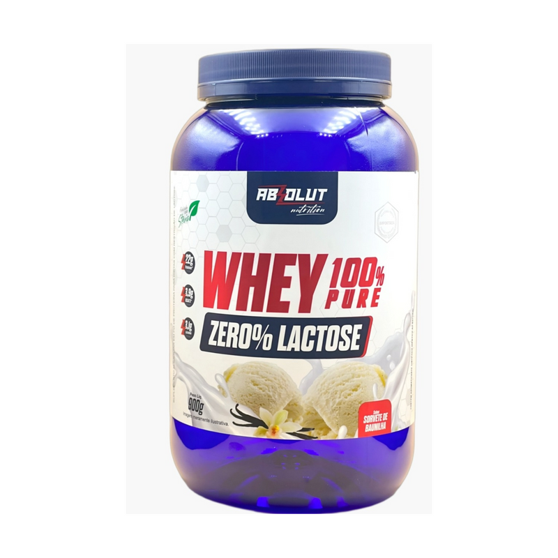 Whey 100% Absolut Nutrition Zero Lactose 900g