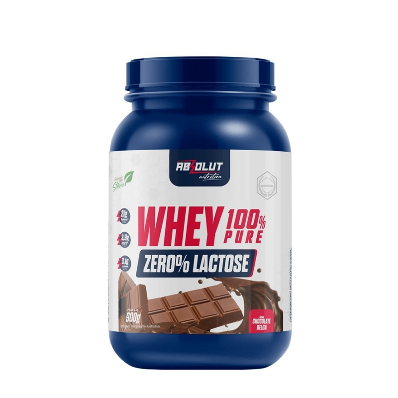 Whey 100% Absolut Nutrition Zero Lactose 900g