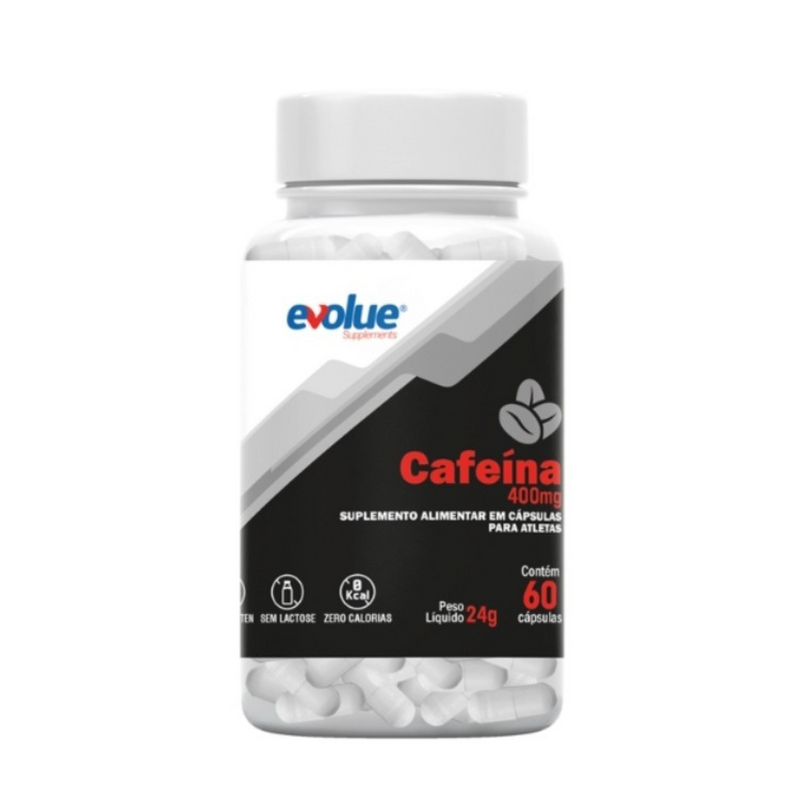 Cafeína Evolue Supplemntes 60 Cápsulas