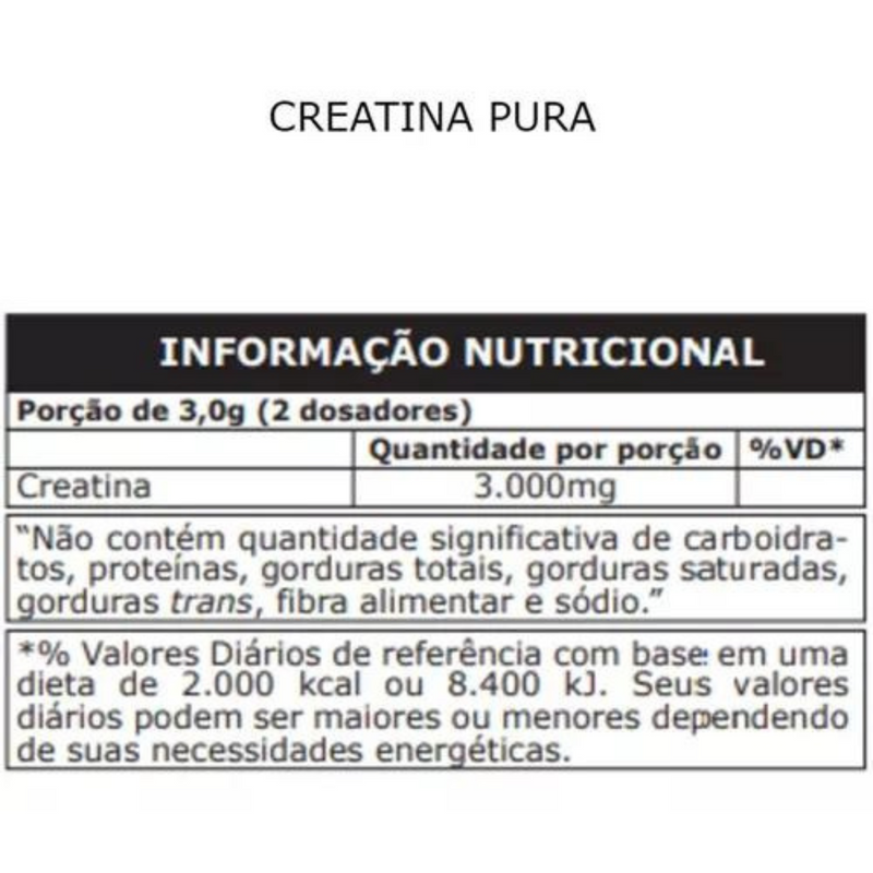 Creatina 100% Monohidratada Probiotica 300g