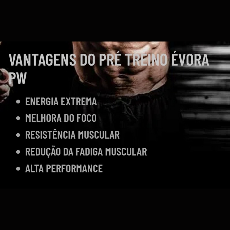 Pré Treino Évora Pw 150g Integralmedica - Suplemente.c