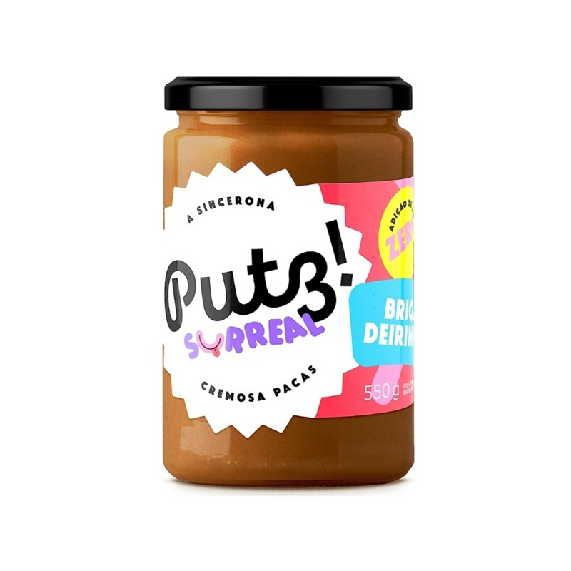 Pasta De Amendoim Putz Surreal Brigadeiro 550g