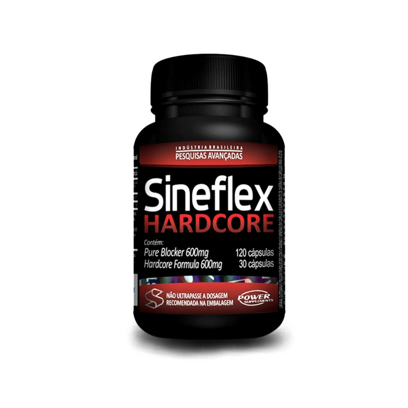 Termogênico Sineflex Hardcore Power Supplements 150 Cápsulas