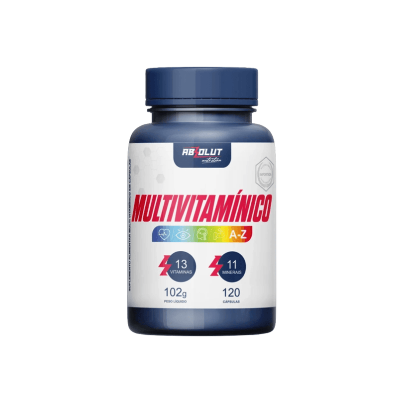 Multivitaminico 120 cápsulas – Absolut Nutrition - Suplemente.c