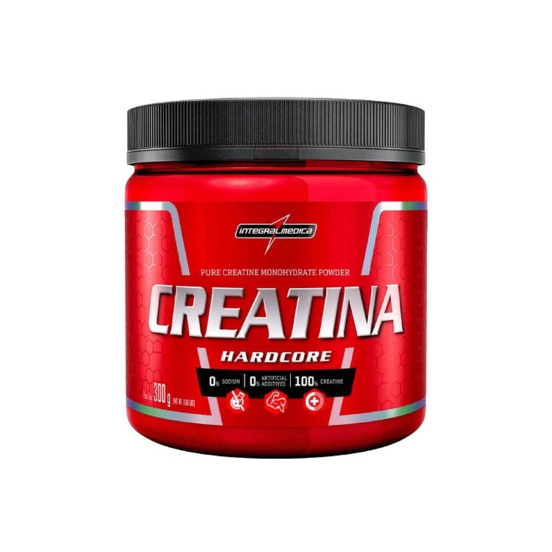 Creatina Hardcore Em Pó 300g Integralmedica - Suplemente.c