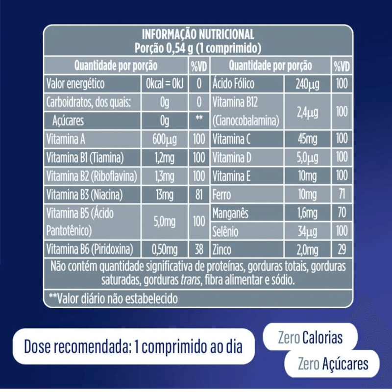 Vitamina Neo Química 60 Cápsulas Homem - Suplemente.c