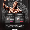 Pré Treino Égide Max Titanium 300g - Suplemente.c