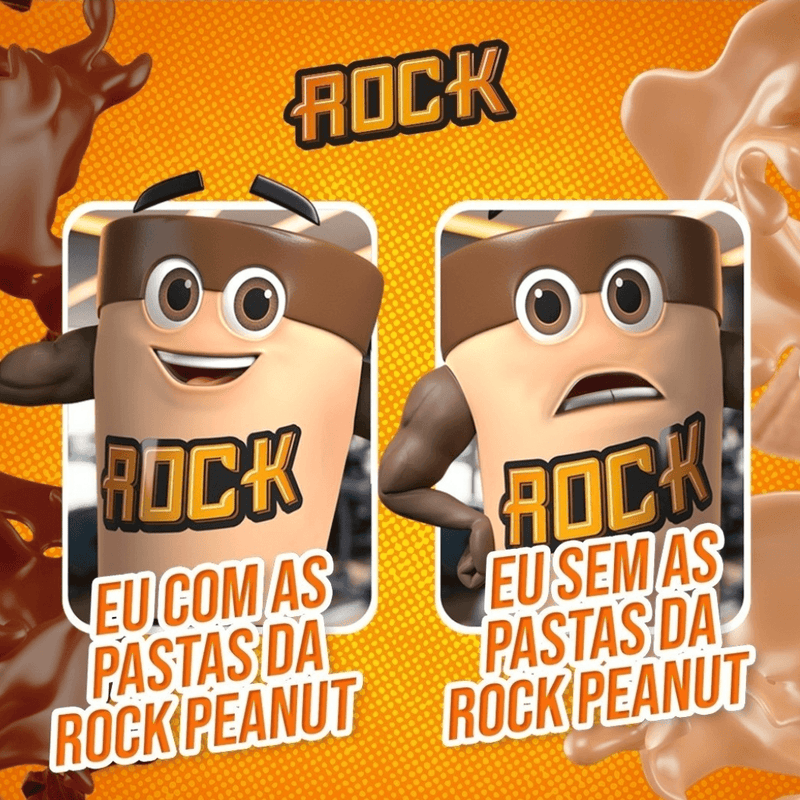 Pasta De Amendoim Rock Peanut 250g - Suplemente.c