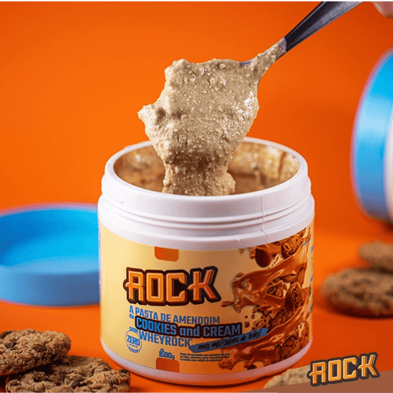 Pasta De Amendoim Rock Peanut 500g - Suplemente.c
